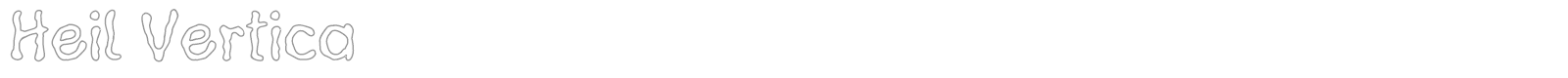 Heil Vertica font preview
