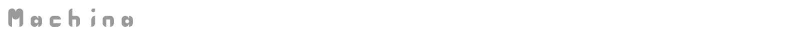 Machina font preview