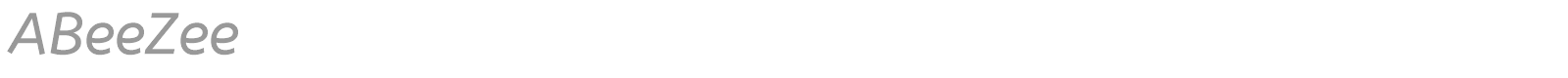ABeeZee font preview