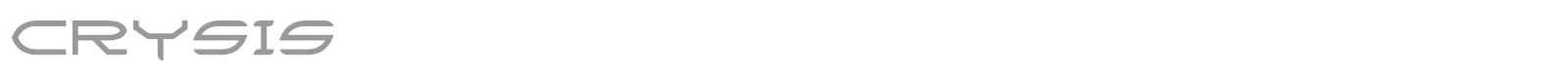 CRYSIS font preview
