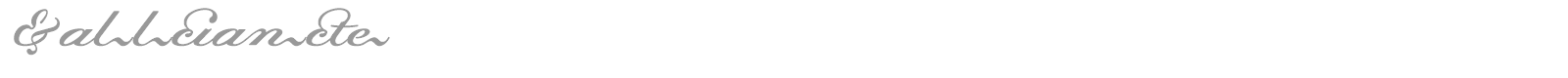 Dalliance font preview