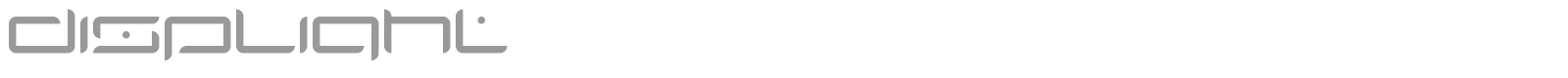 Displight font preview