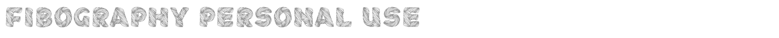 Font Fibography