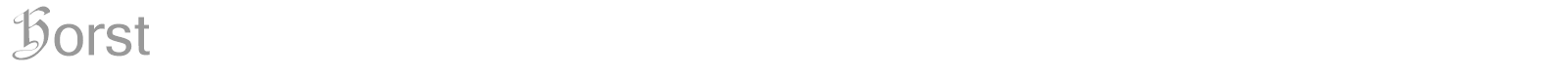 Horst font preview