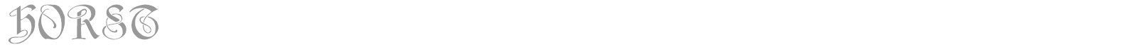 Horst font preview