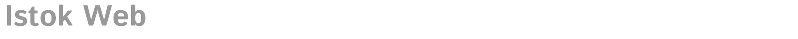 Istok Web font preview