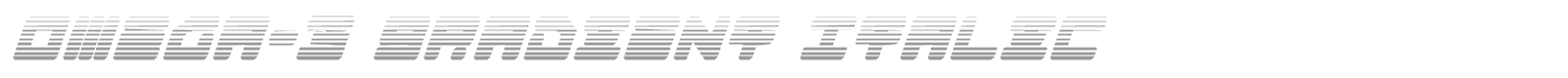 Omega-3 Gradient Italic font preview
