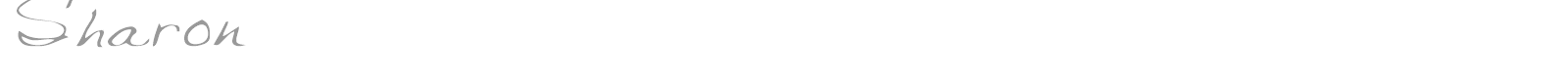 sharon font preview