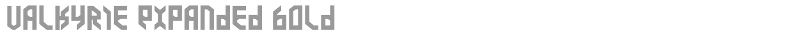 Valkyrie Expanded Bold font preview