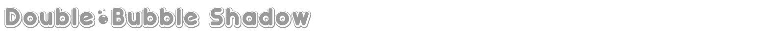 DOUBLE font preview