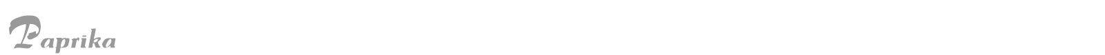 Paprika font preview