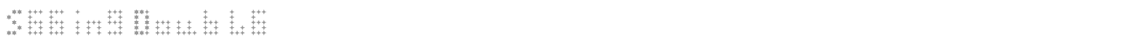 Seeing Double font preview