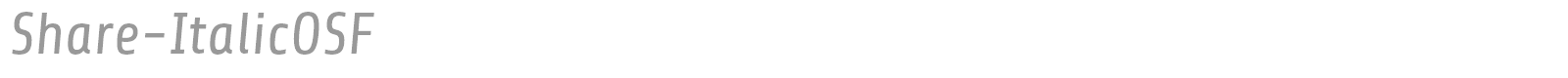 Share font preview