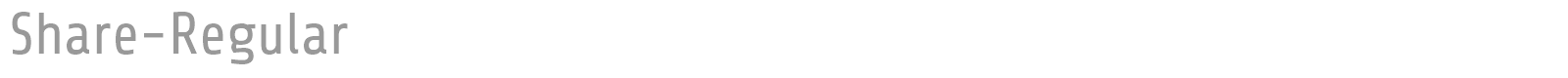 Share font preview