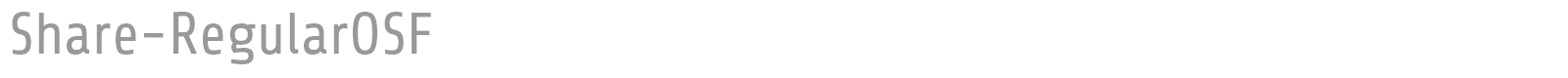 Share font preview