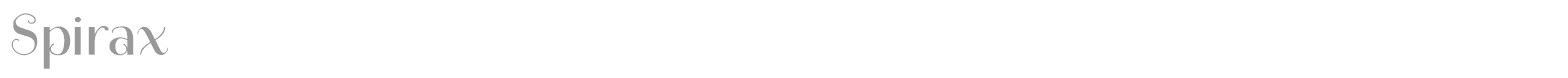 Spirax font preview