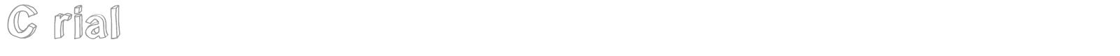 C Rial font preview