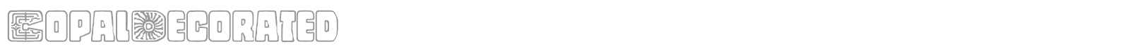 CopalDecorated font preview