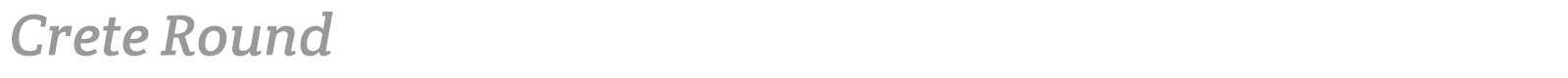 Crete Round font preview