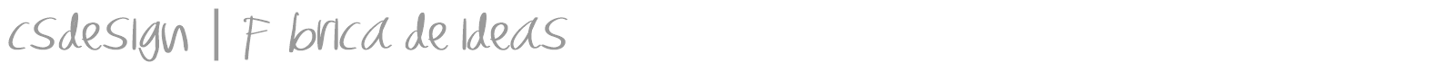 CSDesign Fábrica de ideas font preview