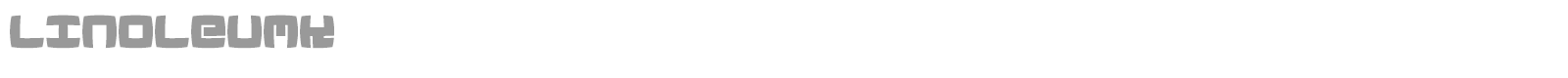 Linoleu font preview