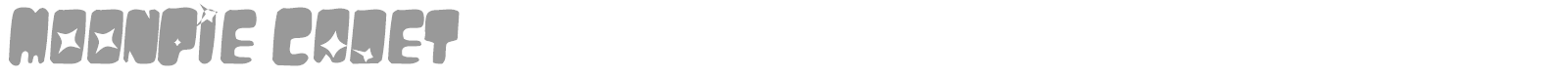 MoonPie Cadet font preview
