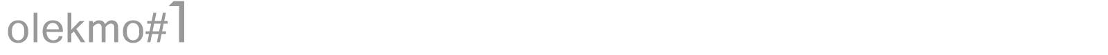 olekmo#1 font preview