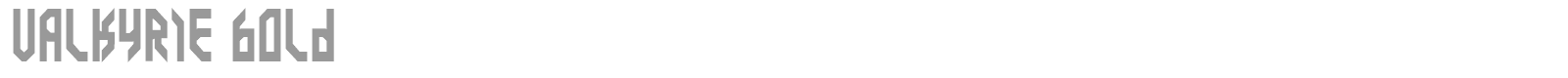 Valkyrie Bold font preview