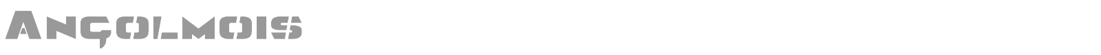 Angolmois font preview