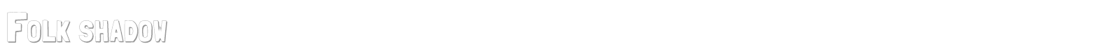 Folk font preview