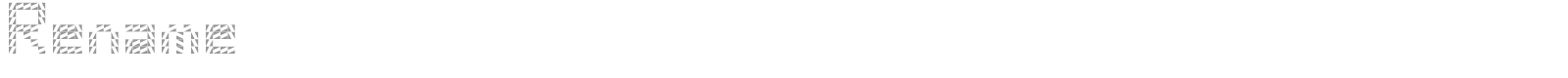 Rename font preview