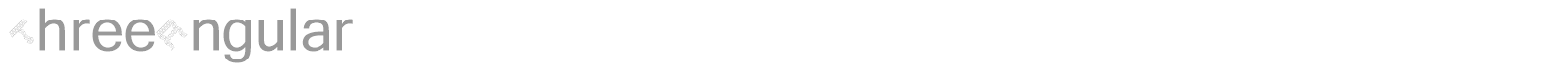 ThreeAngular font preview