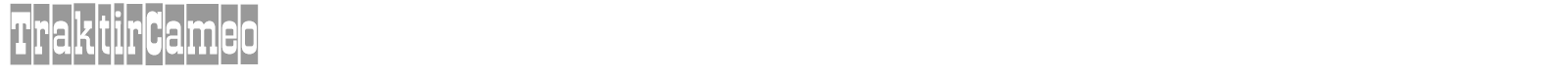 TraktirCameo font preview
