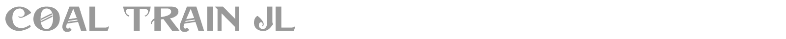 Coal Train JL font preview