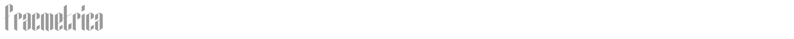 Fracmetrica font preview