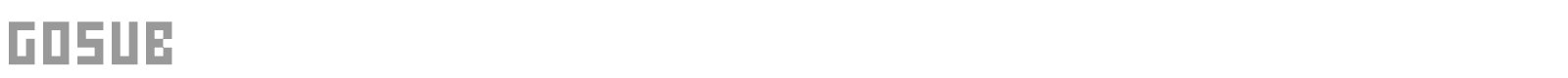 Gosub font preview