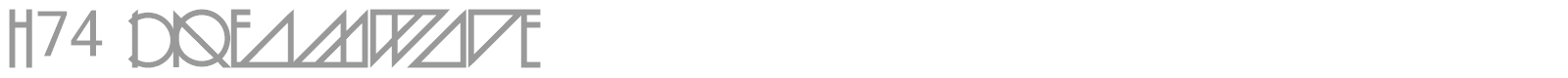 H74 Dreamwave font preview