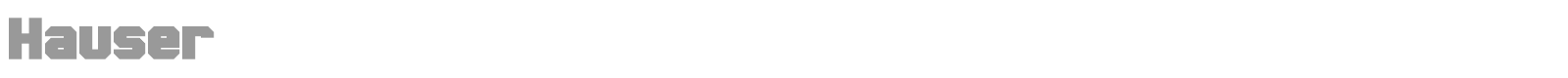 Hauser font preview