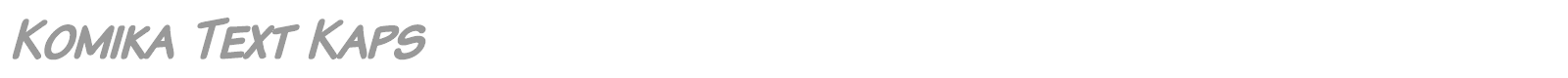 Komika Text font preview