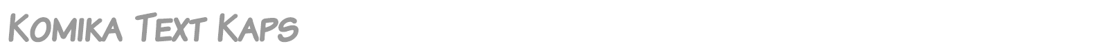 Komika Text font preview