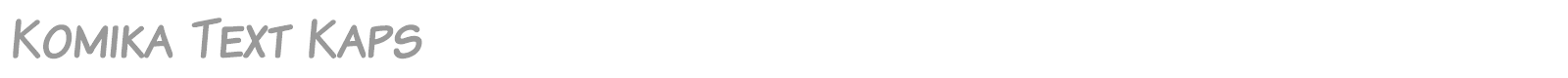 Komika Text font preview