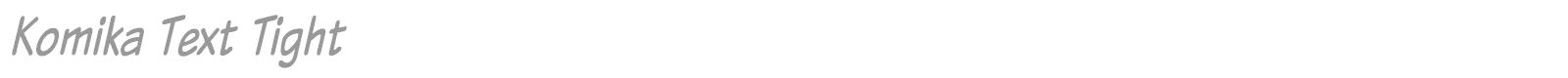 Komika Text font preview