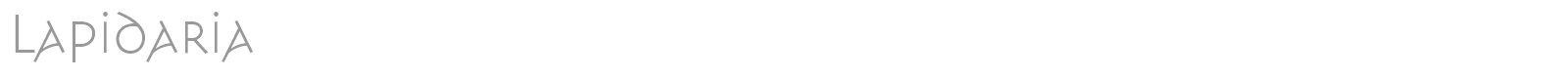 Lapidaria font preview