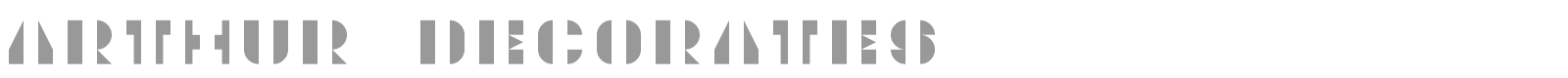 Arthur Decorates font preview