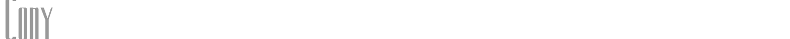 Cony font preview