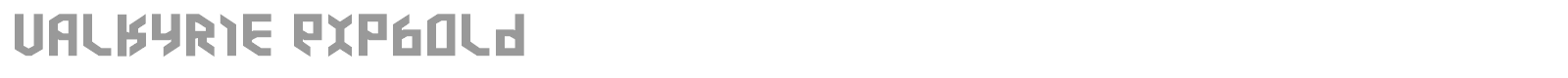Valkyrie ExpBold font preview