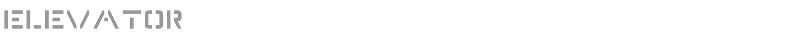 Elevator font preview