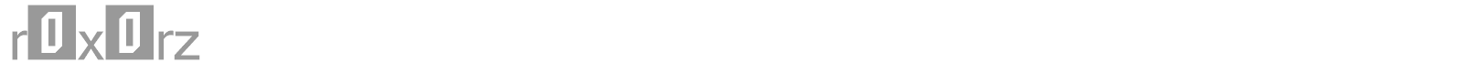 r0x0rz font preview