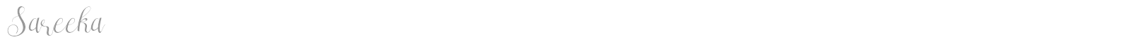 Sareeka font preview