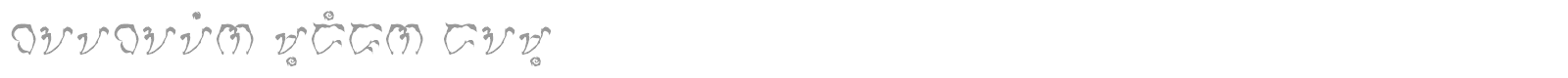 Baybayin Modern Damo font preview